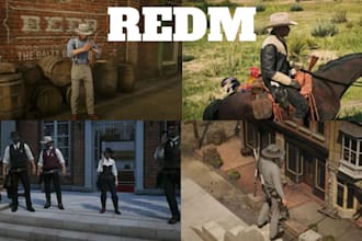 develop redm server with the best framework, redm premium scripts, redm server