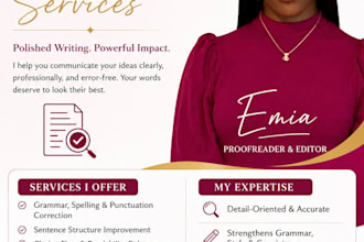 proofread and edit your writing