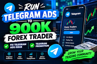 telegram ads to 900k trader fix telegram ads forex promotion telegram promotion