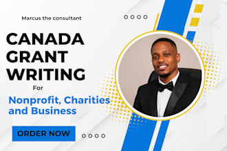 be canada grant writer for canada nonprofits and canada businesses