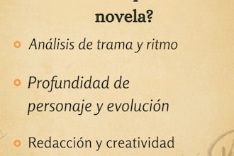 tu lector beta experto para pulir tu novela o historia