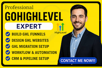 be ghl virtual assistant ghl migration, gohighlevel websites ghl workflow expert