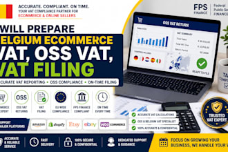prepare belgium ecommerce vat, oss vat, vat filing