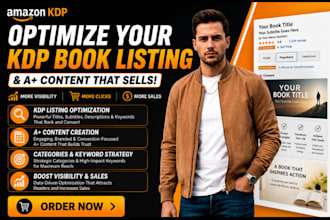 research amazon KDP keywords for coloring books and optimize listing metadata