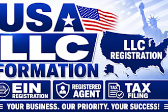 usa llc formation llc registration ein registration registered agent tax filing