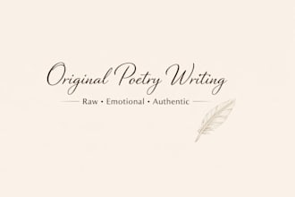 write a heartfelt personalized poem for any occasion