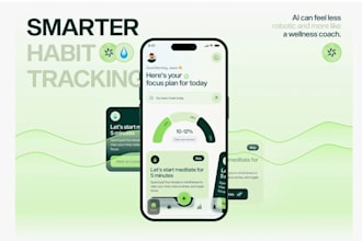 build ai wrapper app, habit app, productivity tracker app, journal app