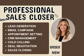 sales closer salesperson sdr sales representative sales rep b2b sales leads