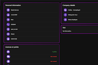 build a fivem community website intranet with discord login