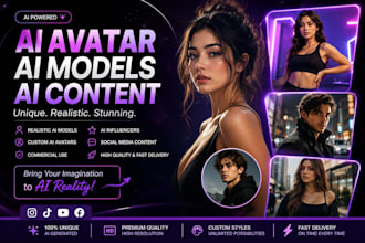 create stunning ai models and viral contents for your brand