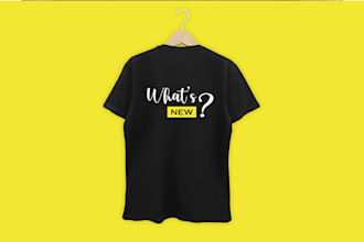 do creative typography t shirt design
