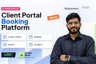 build a client portal and booking platform for consultants coaches