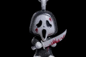 design custom cartoon pendant,mascot pendant,character jewelry cad for casting