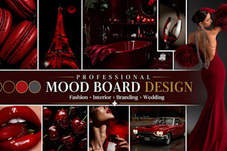 design professional fashion mood boards and trend boards