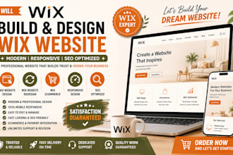 design redesign and develop a custom wix website