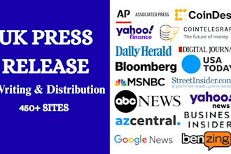write, distribute uk press release uk press release distribution UK seo backlink