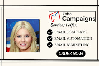 setup zoho campaigns abandoned cart email automation