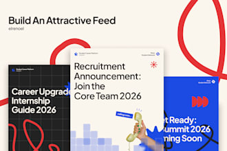 design a cohesive instagram brand identity and feed templates