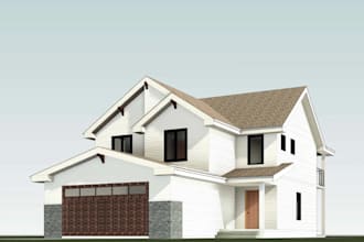 draw architectural plans, mep and construction drawings for city permit