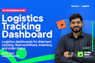 build a supply chain tracking dashboard and logistics web app