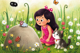 do professional children story book illustration and kids book cover for amazon