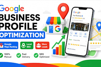 do google my business optimization, gbp optimization, and gbp ranking