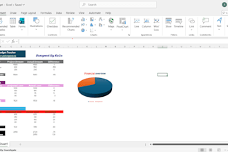 design interactive excel dashboard and custom spreadsheets