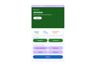build an android attendance management app using kotlin