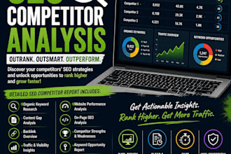 analyze your competitors SEO keywords and website strategy