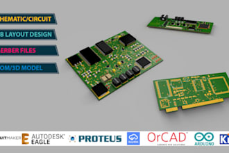 fix pcb design pcb layout schematic errors component replacement and gerber file