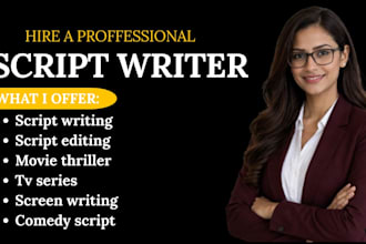 do movie scriptwriter, screenplay, screenwriting, comedy script, tv series