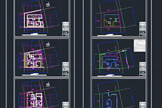 redraw your floor plan in autocad