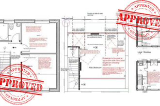 design UK loft, garage conversion and building regulations drawings