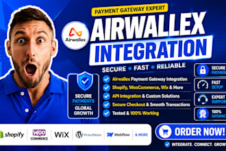 integrate airwallex payment gateway to shopify woocommerce wix and more