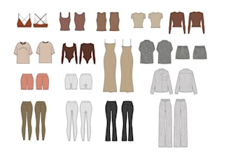 create fashion tech pack and clothing tech pack designs