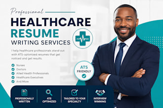 write ats healthcare, nursing, doctor, and medical resume writing