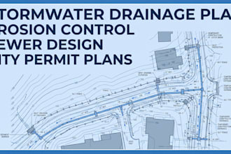 do erosion control sedimentation plan sewer stormwater drainage plan city permit