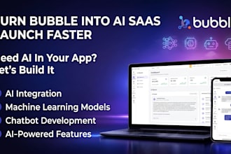 integrate openai, claude, ai agent, chatbot in bubble io app