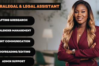 be your paralegal and legal assistant