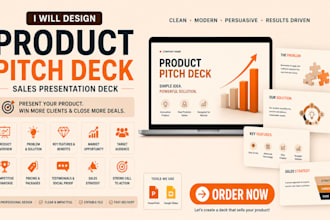 design product pitch deck sales presentation deck