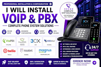 install vitalpbx, freepbx, 3cx, vicidial, twilio, issabel, magnus billing, pbx