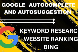 do google autocomplete, analysis for website ranking
