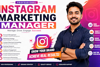 be your professional instagram manager