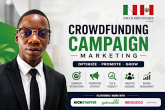promote and optimize your crowdfunding campaign for italy and peru
