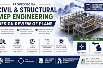 civil and structural engineering design review of plans mep new mexico michigan