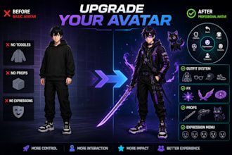 create vrchat expression menus, outfit toggles, and prop systems