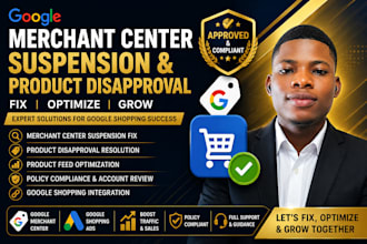 fix google merchant center suspension and product disapproval