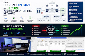 design, optimize, and secure your isp or enterprise network