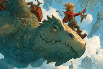 create a fantasy illustration