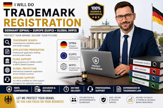 do trademark search, register your trademark in german dpma, europe and globally